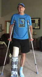 Local Man Completes Boston Marathon After Bicycling Accident