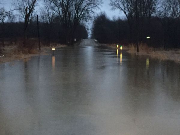 Flooding Forces Road Closures In Various Communities