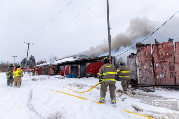 Horses Perish In Large Barn Fire