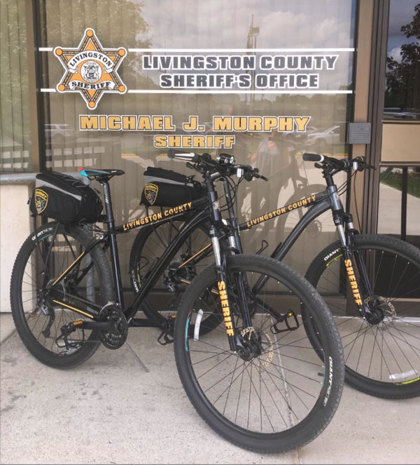 New Bicycles Donated To Livingston County Sheriff's Office
