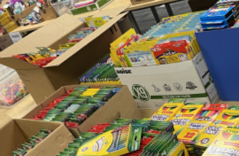 LESA Hosts 22nd Annual 'Backpacks for Kids' Project