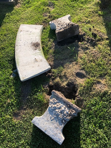 Reward Offered Following Vandalism At South Lyon Cemetery