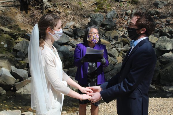 Bride Raised In Brighton Has Pandemic Wedding