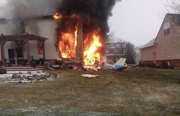 Three Killed When Plane Crashes Into Lyon Twp. Home