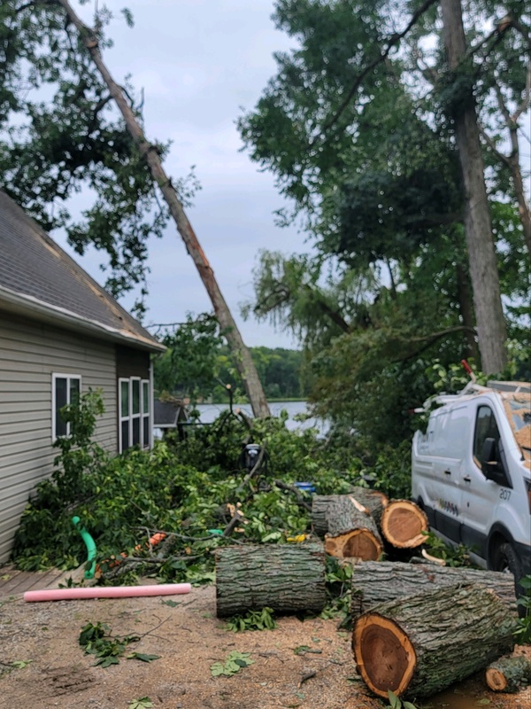 Significant Storm Damage In Coon Lake/Pardee Lake Road Area
