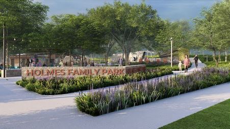 New Main Street Park Named "Holmes Family Park" In City Of Chelsea