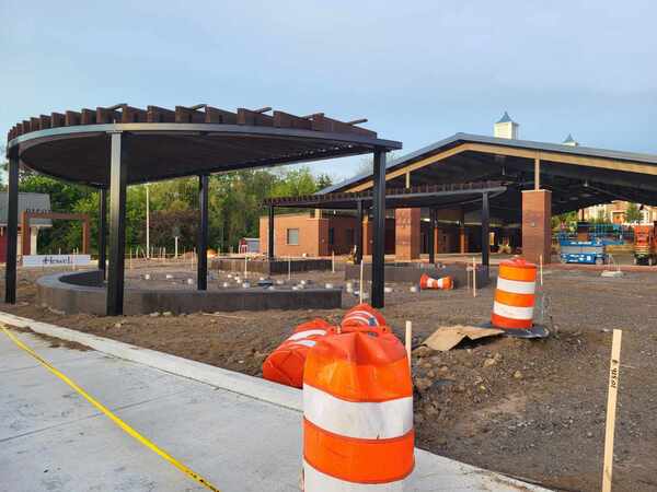Fire & Ice Depot District Project Progressing in Downtown Howell