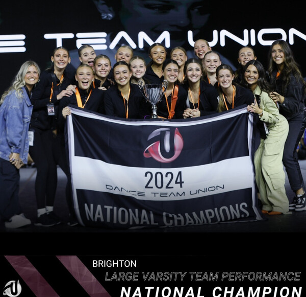 Brighton High School Pom Team Wins National Dance Competition