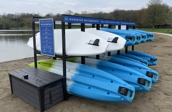 Improvements At Island Lake State Rec Area
