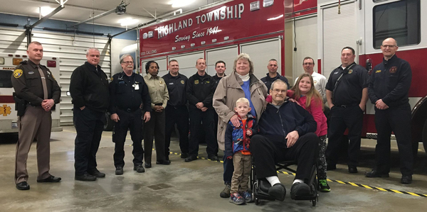 Area Man Meets First Responders Who Helped Save His Life