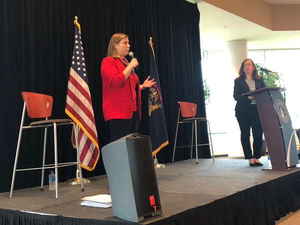Congresswoman Slotkin Holds Town Hall Meeting At Cleary University
