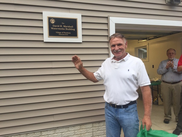 Pinckney's "New" Water Treatment Plant Named After Longtime Employee