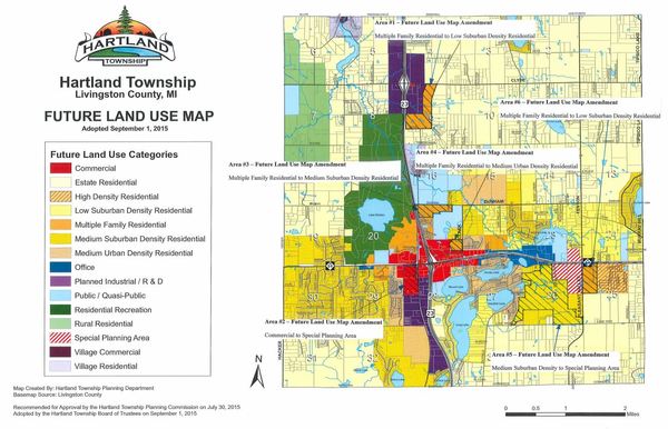 Hartland Township Amending Comprehensive Plan