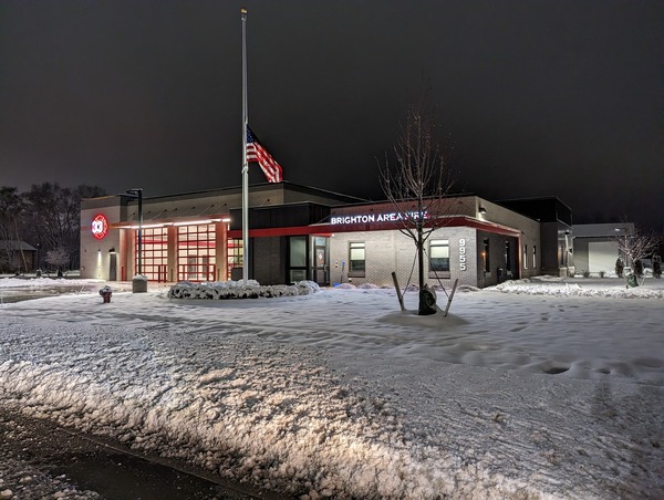 Brighton Area Fire Authority Debuts New Fire Station 33