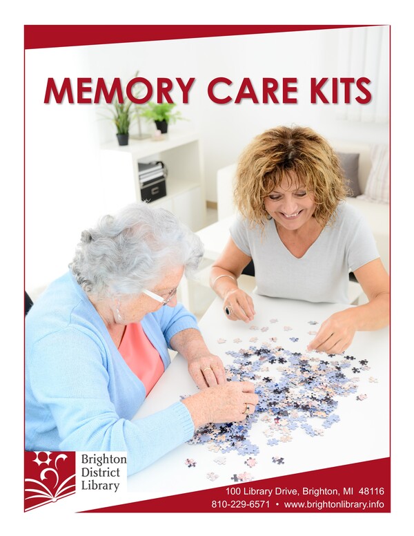 New Memory Care Kits At Brighton District Library