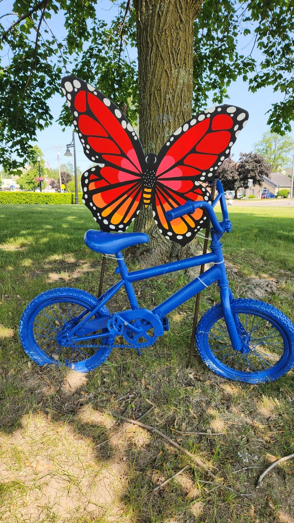 Wixom's Bicycle Public Art Display Returns