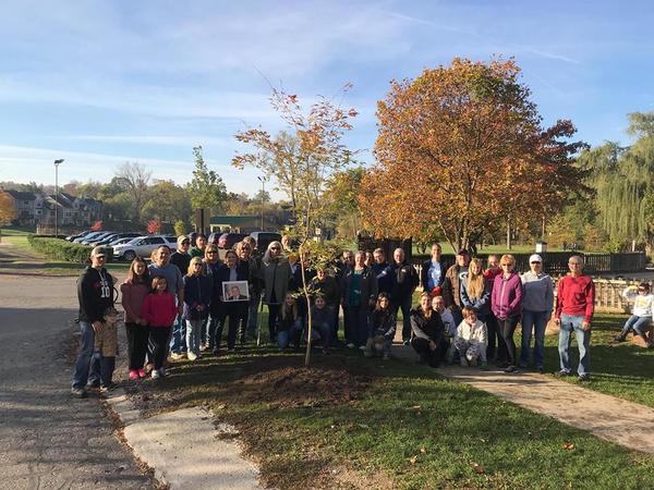 Spring Tree Planting At Milford's Central Park