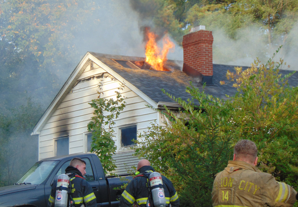 Fire Damages Tyrone Township House
