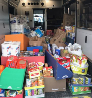 2nd Annual Cram the Cruiser Food Drive a "Huge Success"