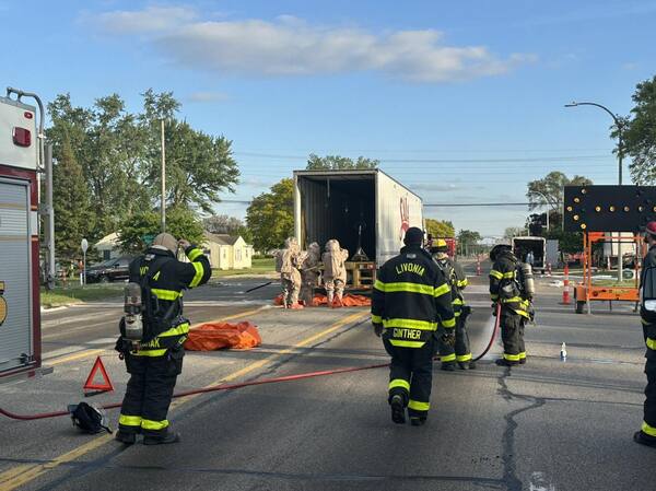 Lengthy Clean-Up After Chemical Spill In Livonia/Farmington Hills