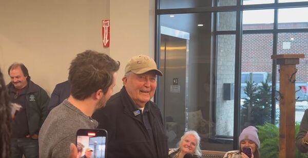 Nearly $1.8 Million Check Presented To 88-Year-Old Veteran To Retire