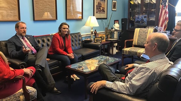 Detmer Visits Congressional Leaders In Washington D.C.