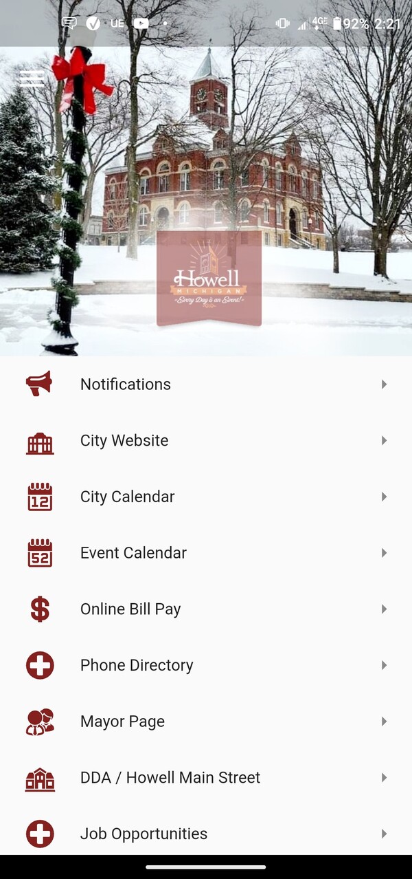 City Of Howell Launches New App