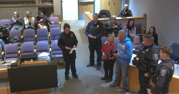 South Lyon Police Present Civilians With Life Saving Awards