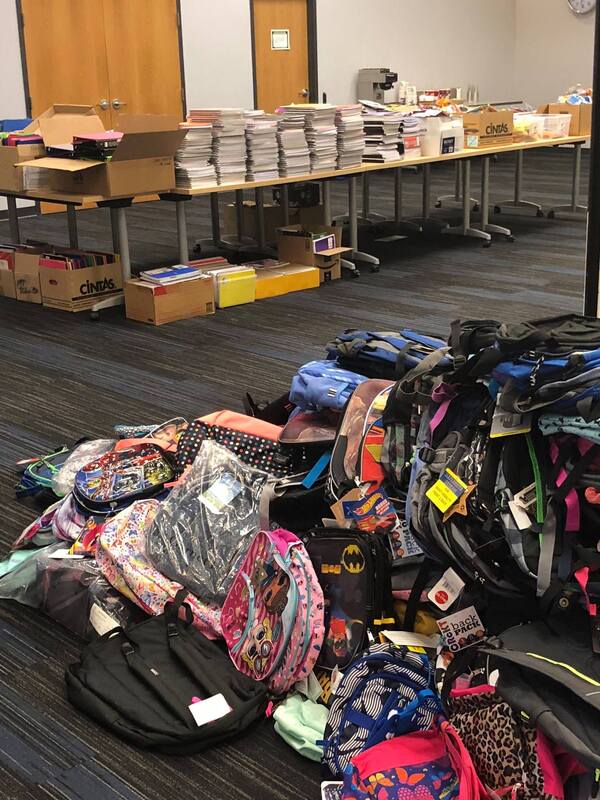 LESA's Backpacks For Kids Distribution Event Thursday