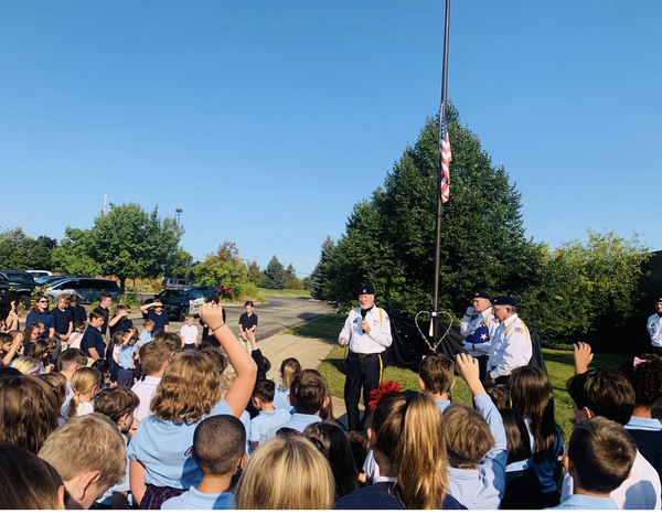 Students At Pinckney School Honor 9/11 Victims & Heroes