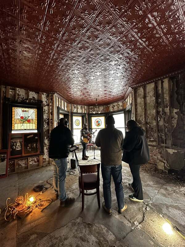 Special Recording Session Held At Historic Holly Hotel