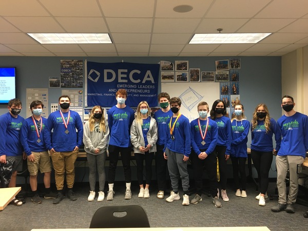 Brighton's DECA Team Produces Three State Champs