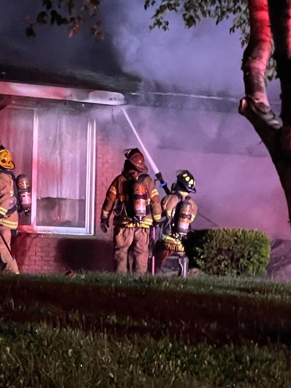 Garage Fire Prevented From Spreading To Brighton Twp. House