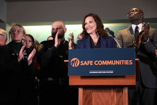 Gov. Whitmer:  Violent Crime in MI Lowest in Seven Years