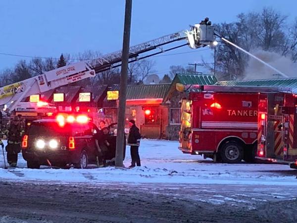 Fire Destroys Lyon Township Restaurant