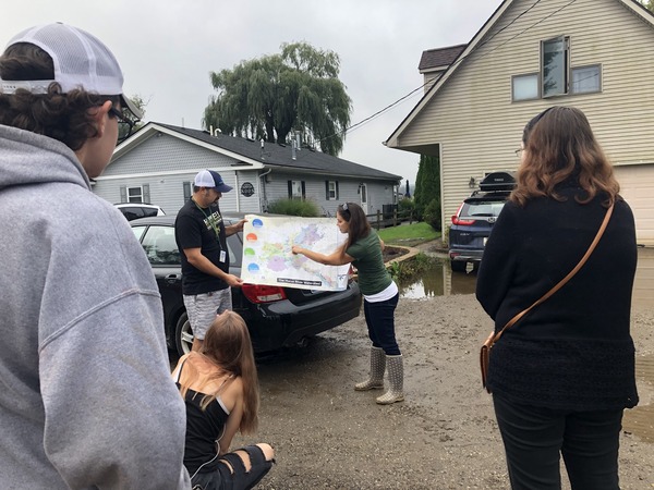 Students Get Involved To Help With Huron River Flooding