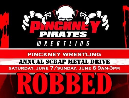 Pinckney Wrestling: Scrap Metal Donations Stolen Overnight
