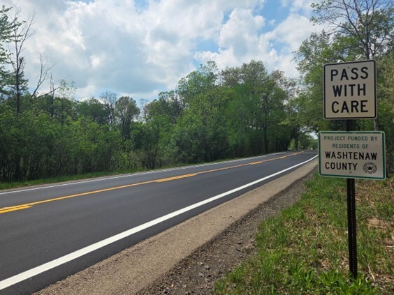 Paving Complete For 7 Mile Resurfacing Project