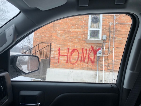 Police Arrest Suspect Wanted For Racist Graffiti