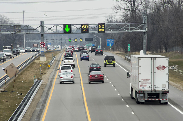 Multi-Vehicle Pileup Shuts Down Northbound US-23