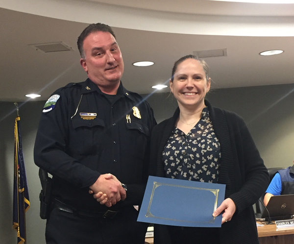 Hamburg Police Officers Recognized for Outstanding Casework & Response