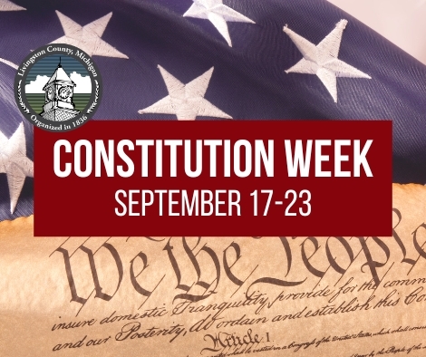 Sept. 17-23 Proclaimed Constitution Week: Livingston Co. Board of Commissioners