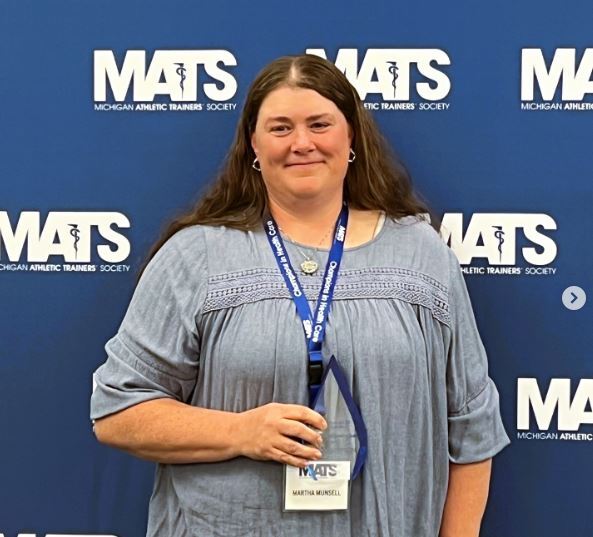 Fowlerville’s Martha Munsell Named Secondary Athletic Trainer Of The Year