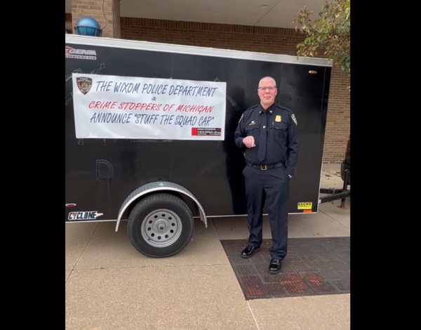 Wixom Police Department Kicks Off Annual Holiday Toy Drive