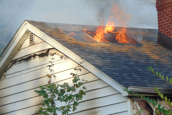 Fire Damages Tyrone Township House