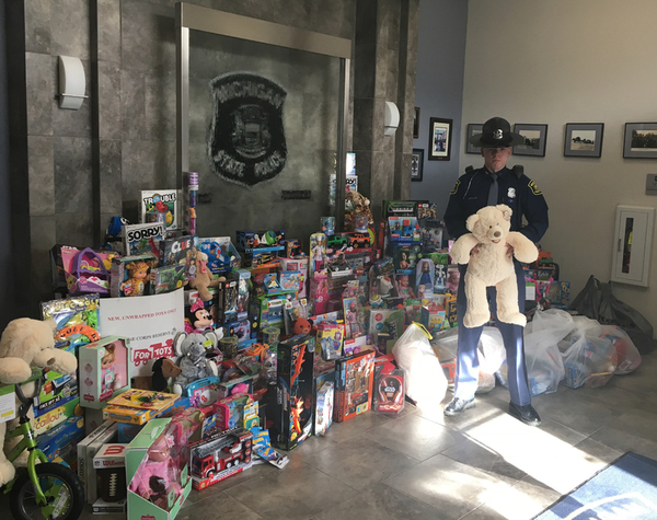 State Police Thank Community For Generous Support Of Holiday Charities