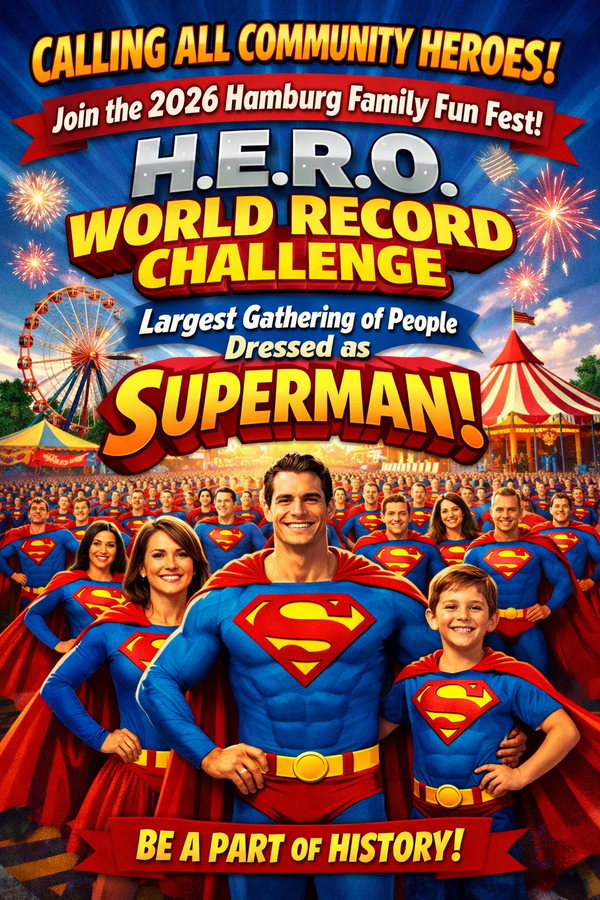 Hamburg Family Fun Fest To Host H.E.R.O. World Record Challenge In 2026