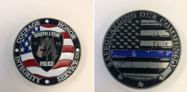 Challenge Coins Being Sold For First Responder Memorial In South Lyon