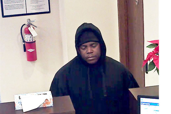 Suspect Sought In Lake Trust Credit Union Robbery