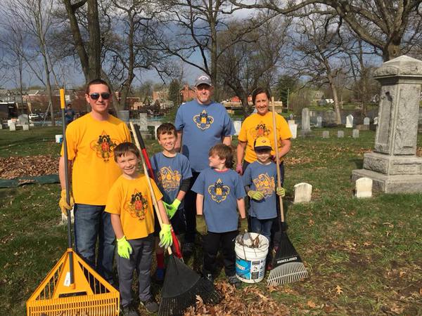 Volunteers Pitch In To Clean-Up Brighton's Old Village Cemetery